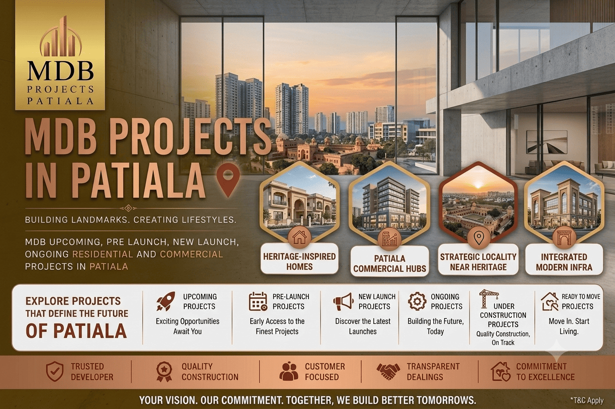 MDB Group Patiala - Modern Residential & Commercial Projects